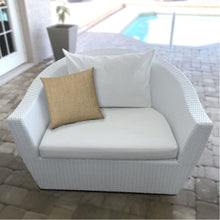 Load image into Gallery viewer, HomeRoots Outdoor Pillows Solid Tan Outdoor Throw Pillow Essential