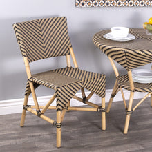 Load image into Gallery viewer, HomeRoots Outdoor Chairs The Beige Diamond Weave Rattan Patio Chair