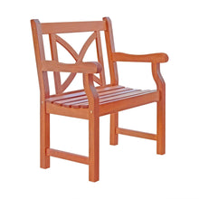 Load image into Gallery viewer, HomeRoots Outdoor Chairs The Coastal Solid Wood Brown Patio Chair