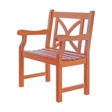 Load image into Gallery viewer, HomeRoots Outdoor Chairs The Coastal Solid Wood Brown Patio Chair