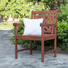 Load image into Gallery viewer, HomeRoots Outdoor Chairs The Remy Hatched Brown Patio Chair