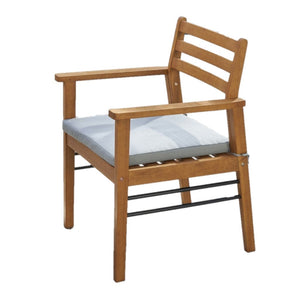 HomeRoots Outdoor Chairs The Remy Light Wood Patio Chair