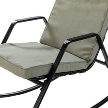 Load image into Gallery viewer, Great Gear Lounge Office Furniture Sets Dark Grey Outdoor Rocking Chair and Table Set